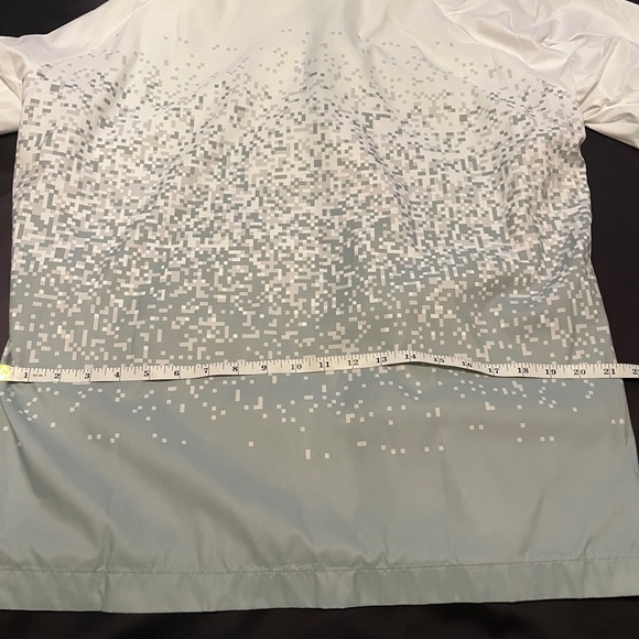 White and Gray Hooded Jacket - Picture 5 of 8